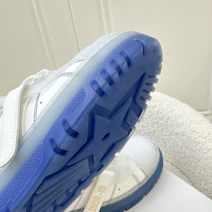Dior Dior-ID Sneakers in White and Blue Sz 37 – Brands Lover Dior Dior-ID Sneakers in White and Blue Sz 37 – Brands Lover