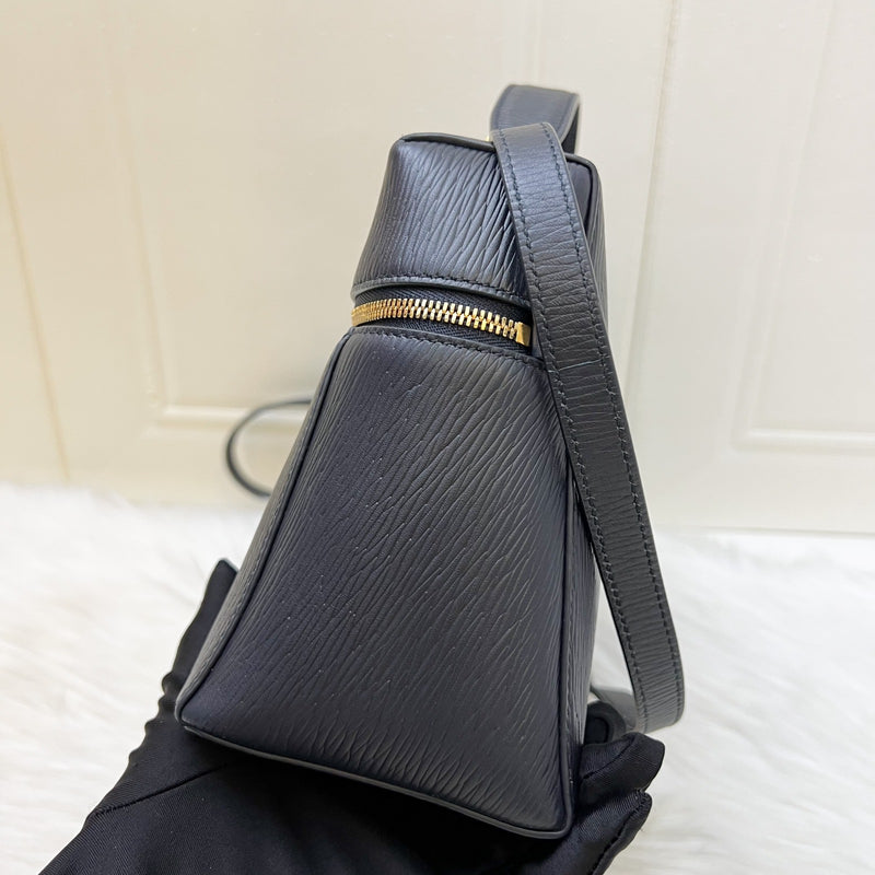 Loro Piana Extra Bag L27 in Dark Navy Blue Calfskin and GHW