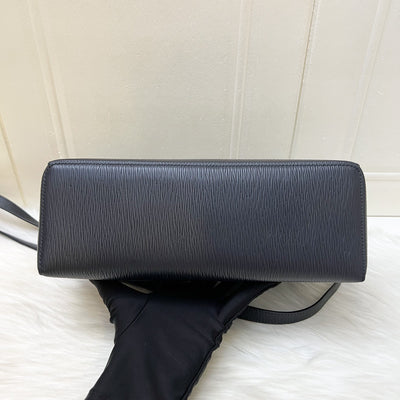 Loro Piana Extra Bag L27 in Dark Navy Blue Calfskin and GHW