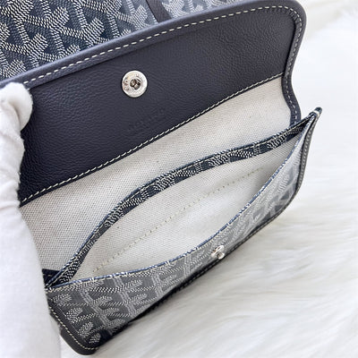 Goyard Saint Louis PM Tote in Gris Grey Goyardine Canvas