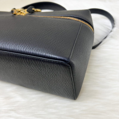 Loro Piana Extra Bag L27 in Dark Navy Blue Calfskin and GHW