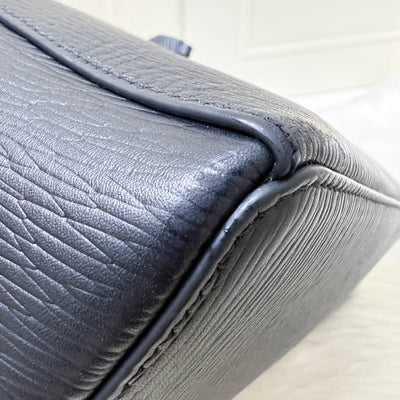 Loro Piana Extra Bag L27 in Dark Navy Blue Calfskin and GHW