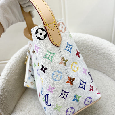 LV x TM All in BB in Murakami Multicolored Monogram Coated Canvas and GHW (Model: M13089)