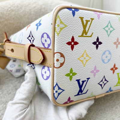 LV x TM All in BB in Murakami Multicolored Monogram Coated Canvas and GHW (Model: M13089)