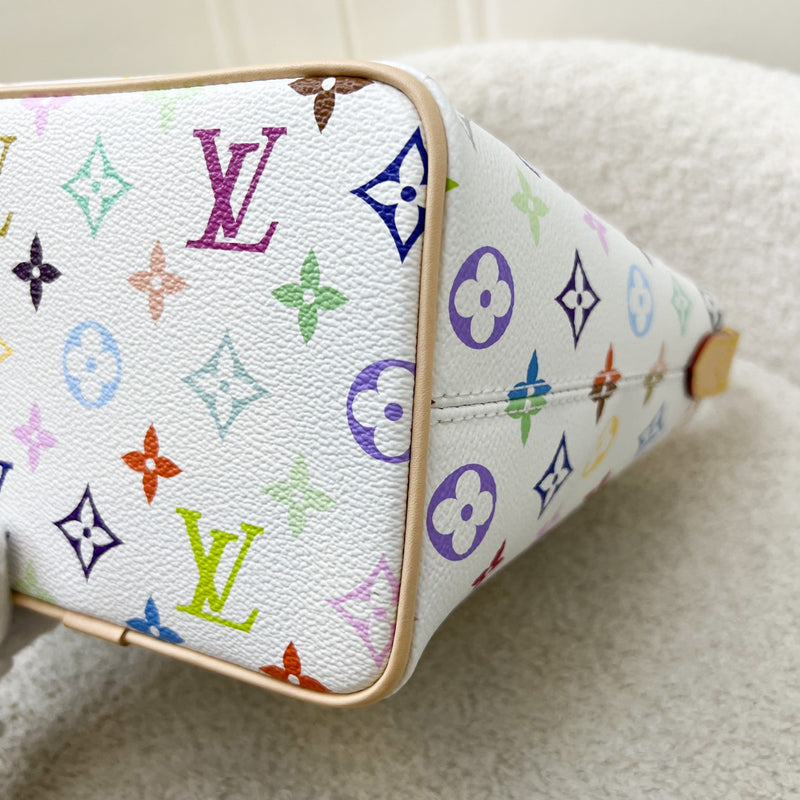 LV x TM All in BB in Murakami Multicolored Monogram Coated Canvas and GHW (Model: M13089)