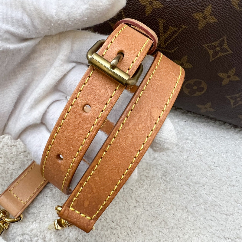 LV Speedy 25 Bandouliere in Monogram Canvas and GHW (Model: M41113)