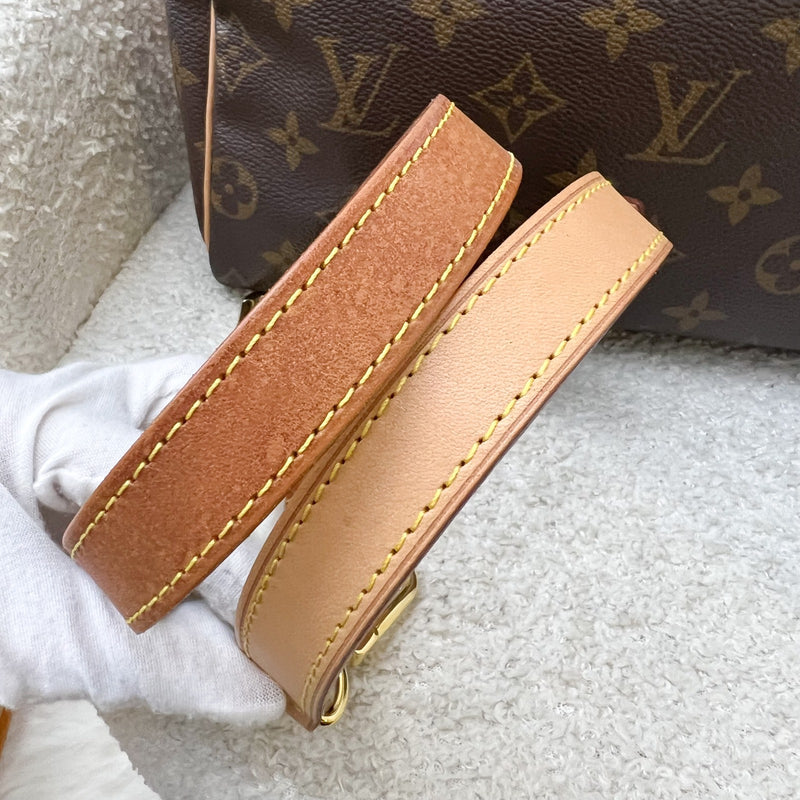 LV Speedy 25 Bandouliere in Monogram Canvas and GHW (Model: M41113)