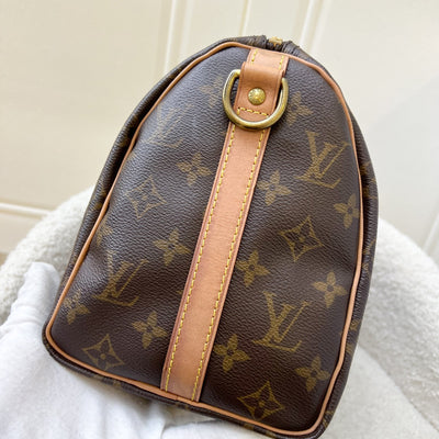 LV Speedy 25 Bandouliere in Monogram Canvas and GHW (Model: M41113)