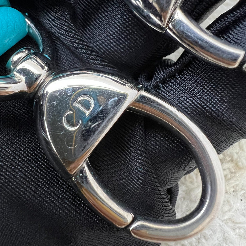Dior Mini Lady Dior in Turquoise Lambskin and SHW