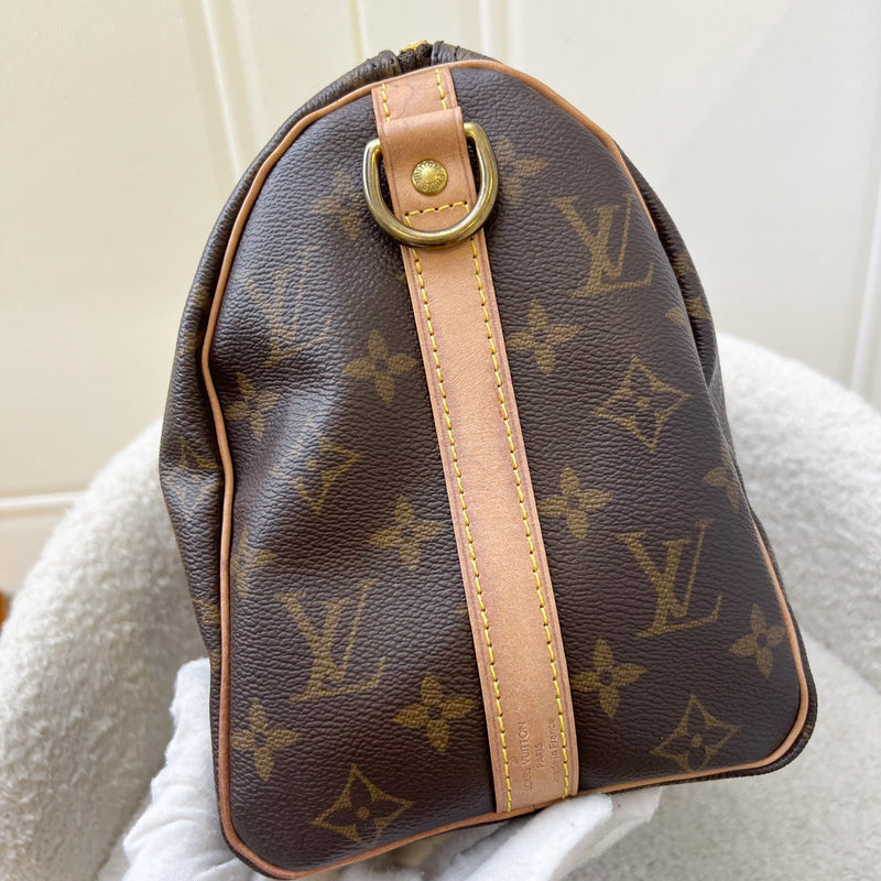 LV Speedy 25 Bandouliere in Monogram Canvas and GHW (Model: M41113)