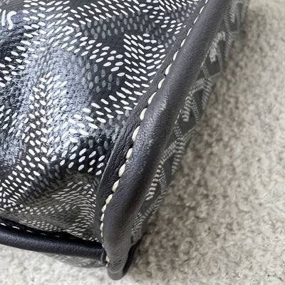 Goyard Mini Anjou in Grey Goyardine Canvas and Leather