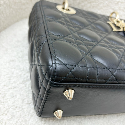 Dior Small Lady Dior ABCDior in Black Lambskin LGHW