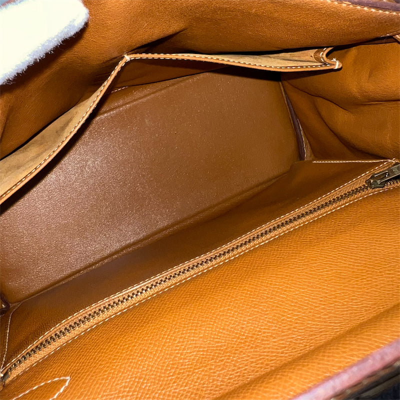 Hermes Vintage Kelly 28 in Courcheval (Epsom) Leather and GHW