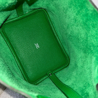 Hermes Picotin 18 in Bamboo Clemence Leather and PHW