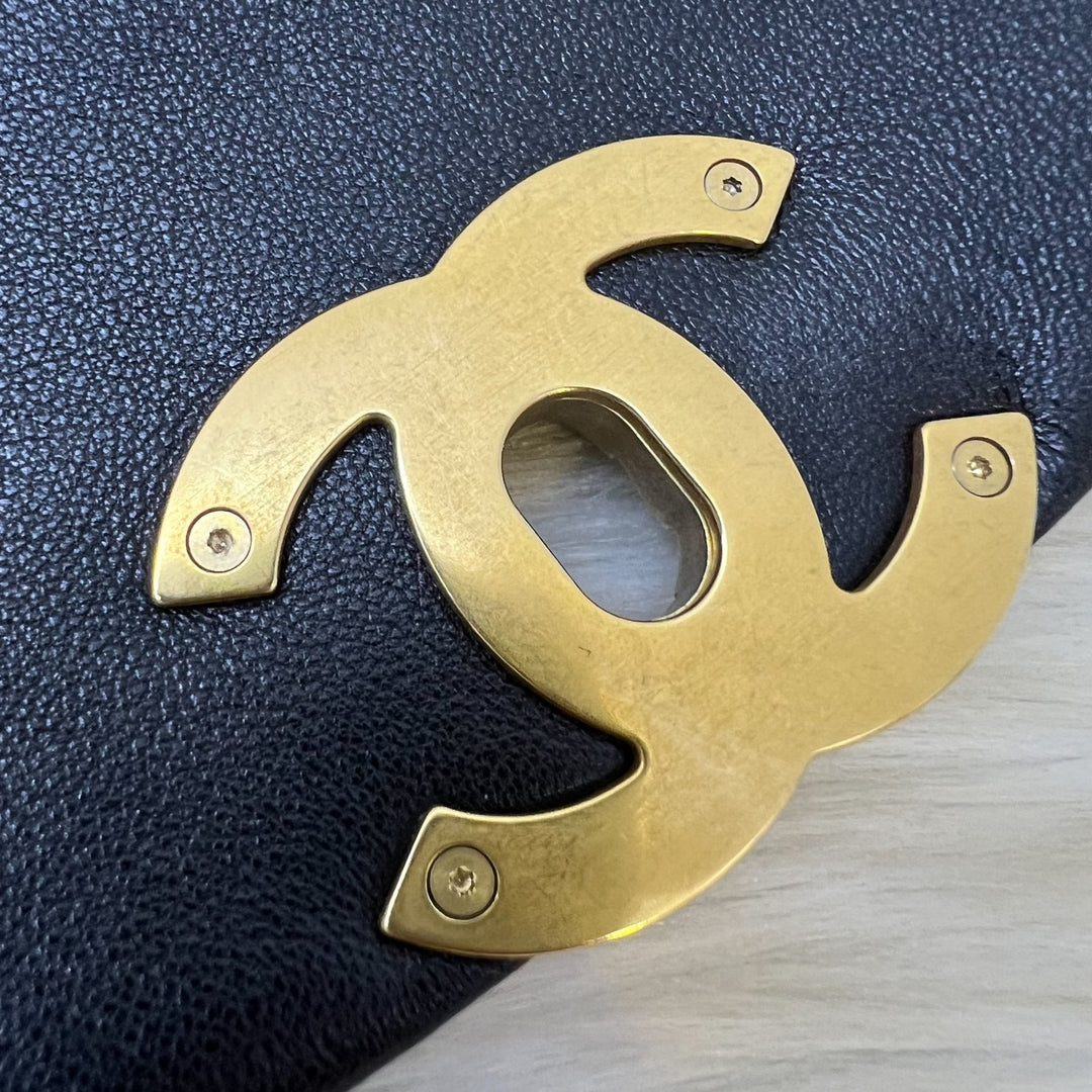 Chanel 19 Backpack in Black Shiny Lambskin and AGHW – Brands Lover