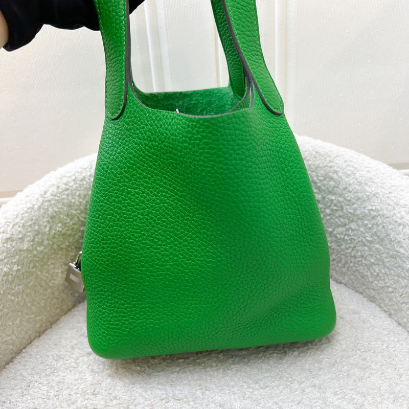 Hermes Picotin 18 in Bamboo Clemence Leather and PHW