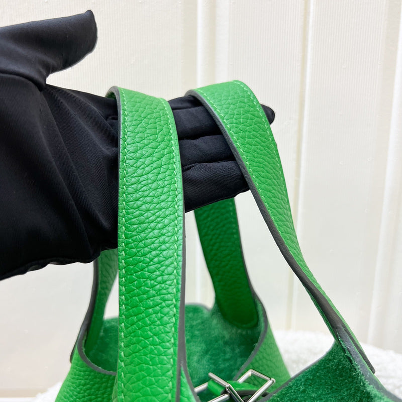 Hermes Picotin 18 in Bamboo Clemence Leather and PHW