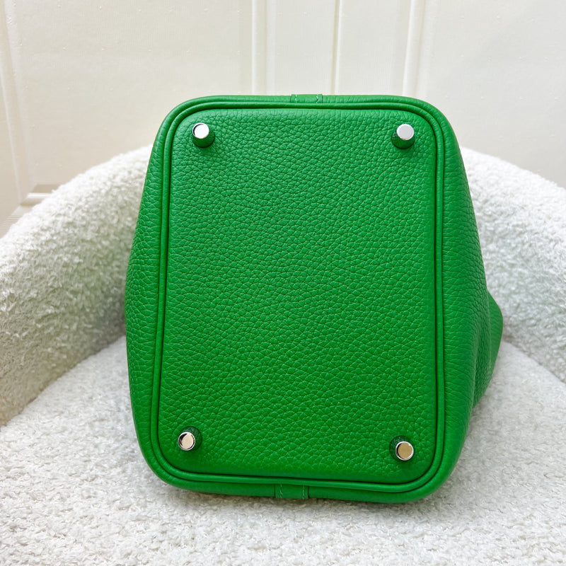Hermes Picotin 18 in Bamboo Clemence Leather and PHW