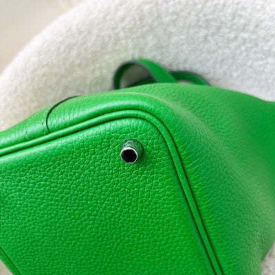 Hermes Picotin 18 in Bamboo Clemence Leather and PHW