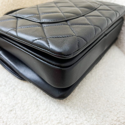 Chanel Trendy CC Small Flap in Black Lambskin and GHW
