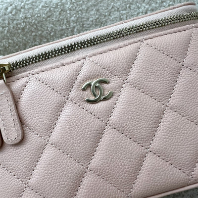 Chanel Classic Small Vanity in 24C Light Pink Caviar and LGHW