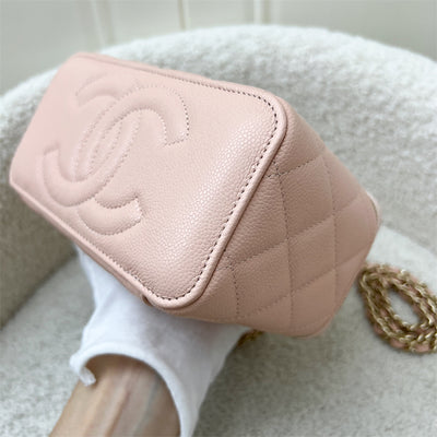 Chanel Classic Small Vanity in 24C Light Pink Caviar and LGHW