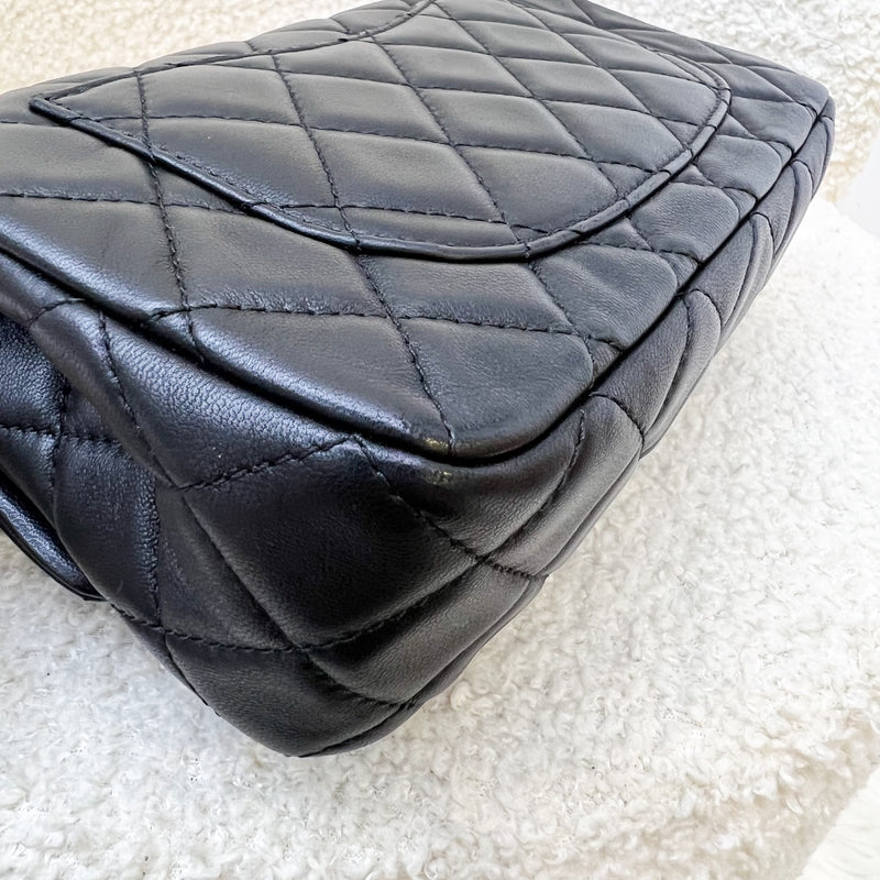 Chanel Pearl Crush Mini Rectangle Flap in Black Lambskin and AGHW