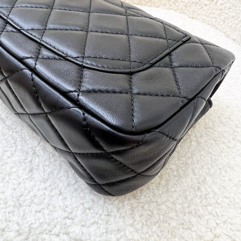 Chanel Pearl Crush Mini Rectangle Flap in Black Lambskin and AGHW