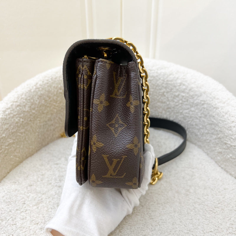 LV Marceau Flap Bag in Monogram Canvas and GHW