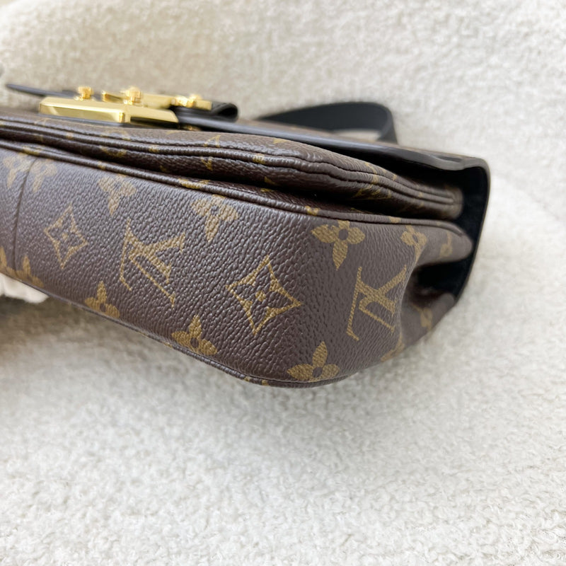 LV Marceau Flap Bag in Monogram Canvas and GHW