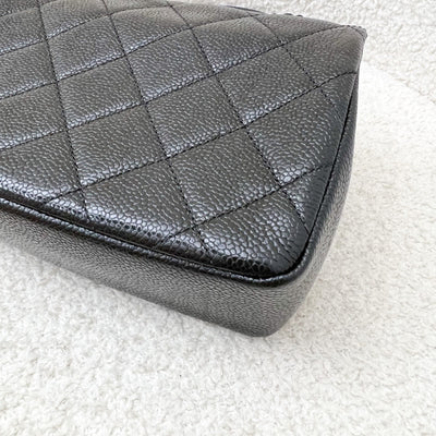 Chanel Incognito So Black Square Mini Flap in Black Caviar and BHW