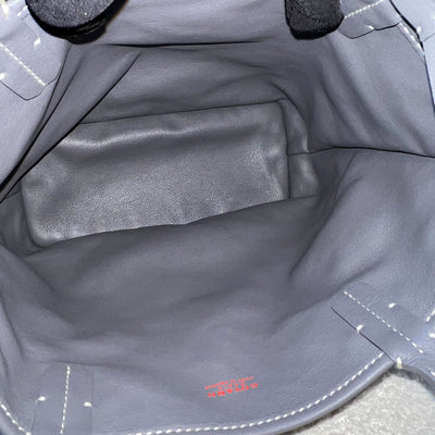 [Brand New - June 2025] Goyard Mini Anjou in Grey Goyardine Canvas and Leather (Including Universal Bag Clip)