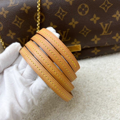 LV Favorite Pochette MM in Monogram Canvas and GHW (Model: M40718)