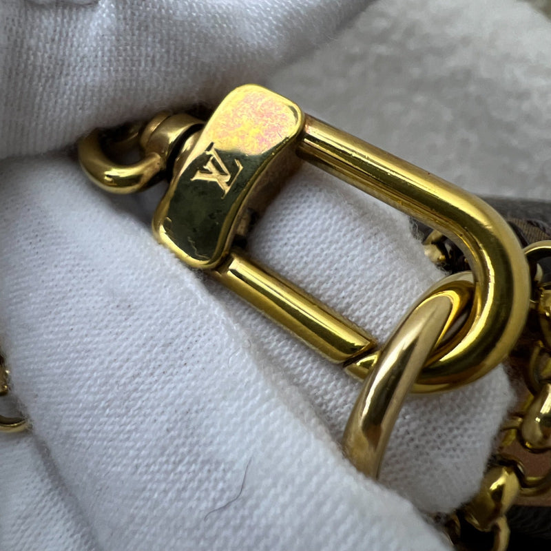 LV Favorite Pochette MM in Monogram Canvas and GHW (Model: M40718)