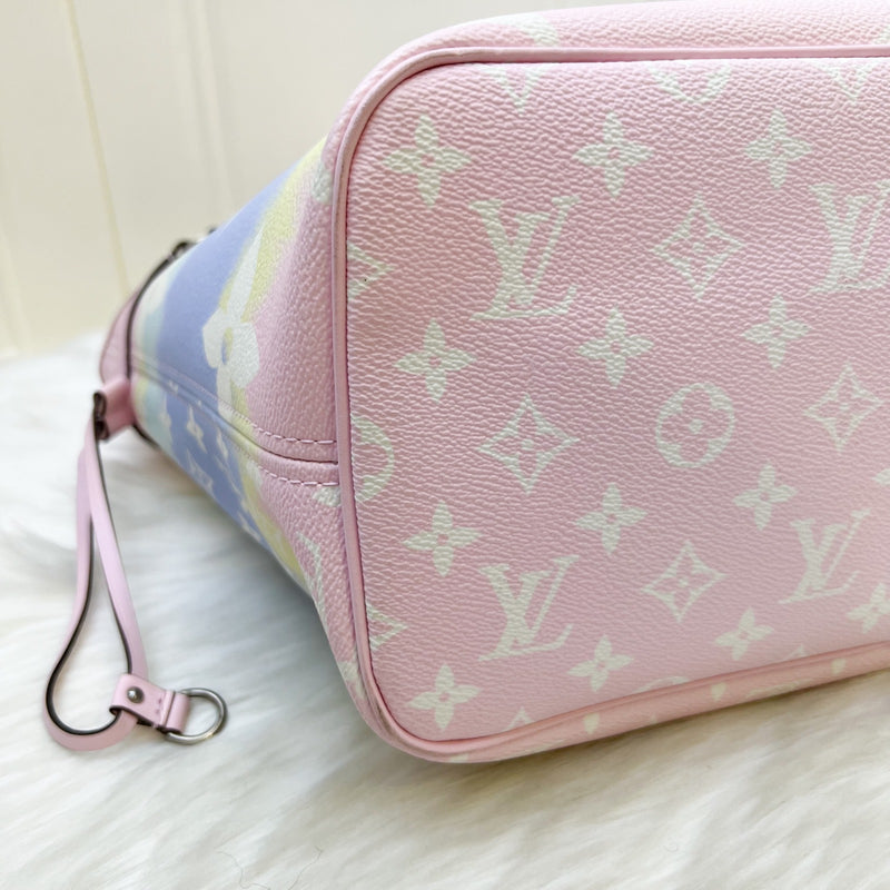 LV Neverfull MM in Pastel Escale Monogram Canvas and SHW (Model: M45270)