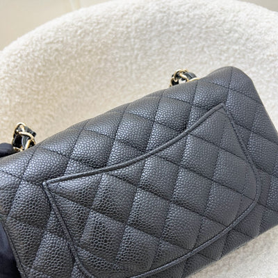 Chanel Classic Mini Rectangle Flap in Black Caviar and GHW
