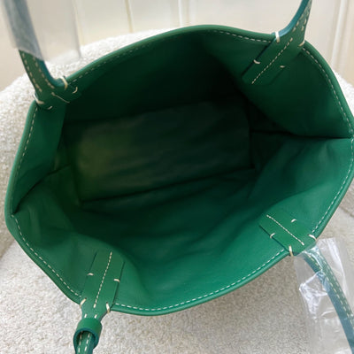 [Brand New - Local Set - Sep 2025] Goyard Mini Anjou in Green Goyardine Canvas with Green Trim