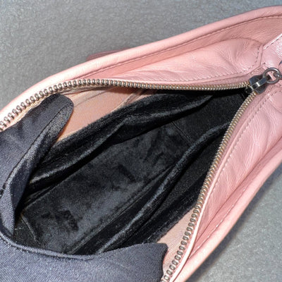 Chanel Small Gabrielle Hobo in Pink Distressed Calfskin, Pink Base and 3-Tone HW