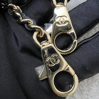 Chanel Small 24cm Coco Handle Flap in Black Caviar and AGHW (Model: A92990)