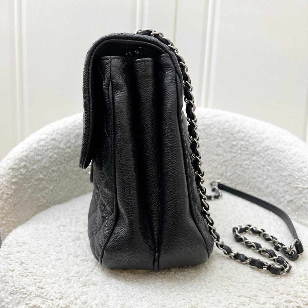 Chanel 18P Seasonal Flap in Black Caviar and SHW (Model: A57049