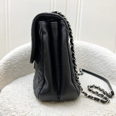 Chanel 18P Seasonal Flap in Black Caviar and SHW (Model: A57049)