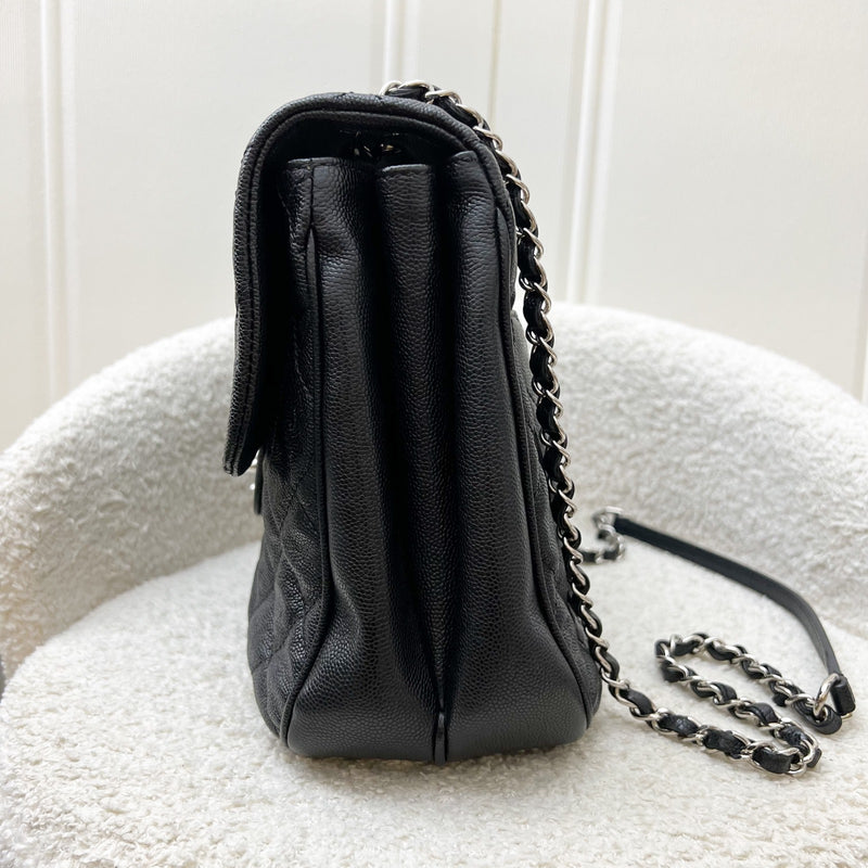 Chanel 18P Seasonal Flap in Black Caviar and SHW (Model: A57049)