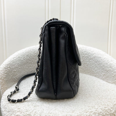 Chanel 18P Seasonal Flap in Black Caviar and SHW (Model: A57049)