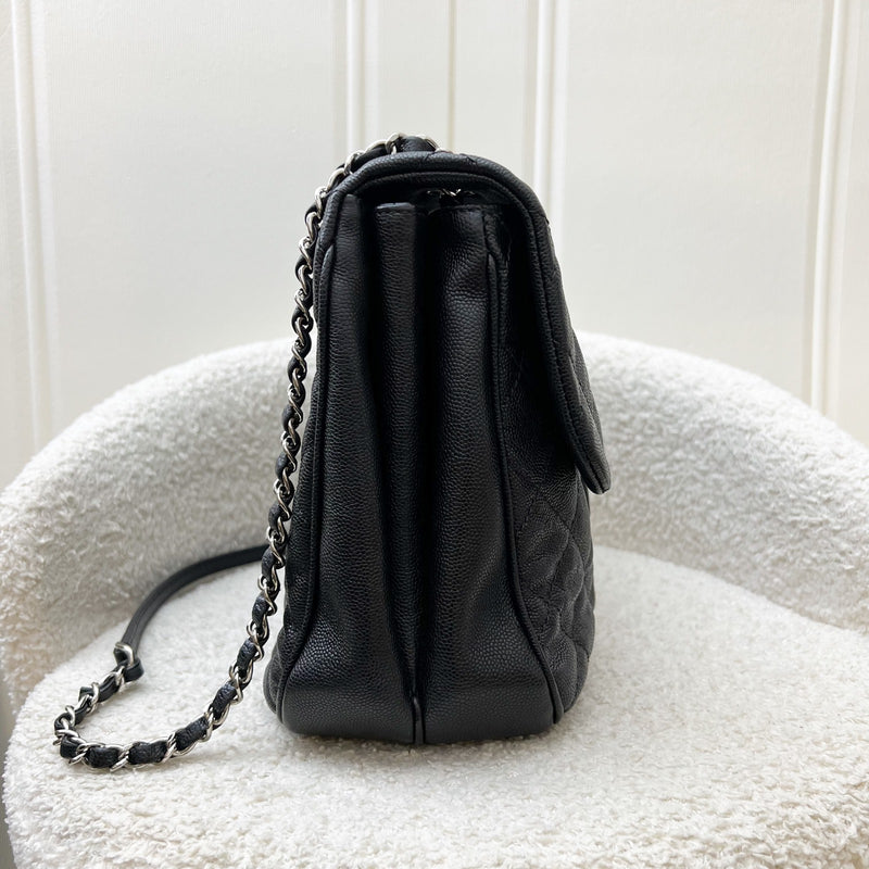 Chanel 18P Seasonal Flap in Black Caviar and SHW (Model: A57049)