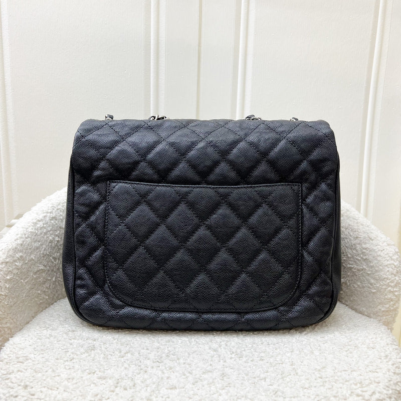 Chanel 18P Seasonal Flap in Black Caviar and SHW (Model: A57049)