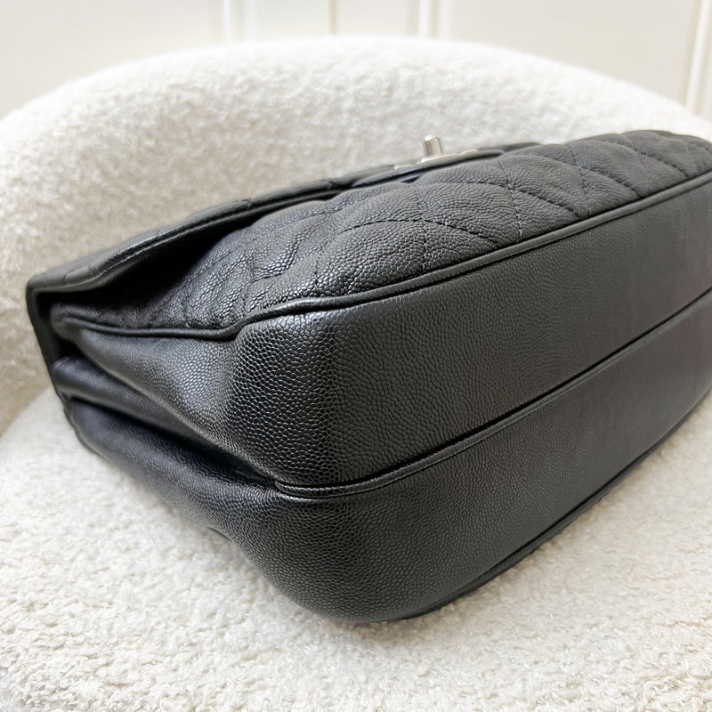 Chanel 18P Seasonal Flap in Black Caviar and SHW (Model: A57049)