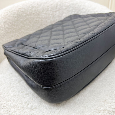 Chanel 18P Seasonal Flap in Black Caviar and SHW (Model: A57049)