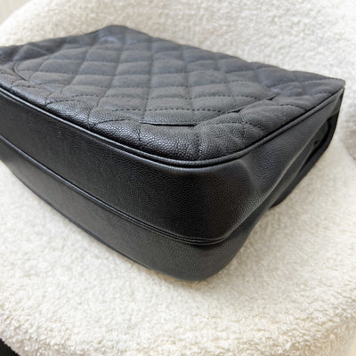 Chanel 18P Seasonal Flap in Black Caviar and SHW (Model: A57049)