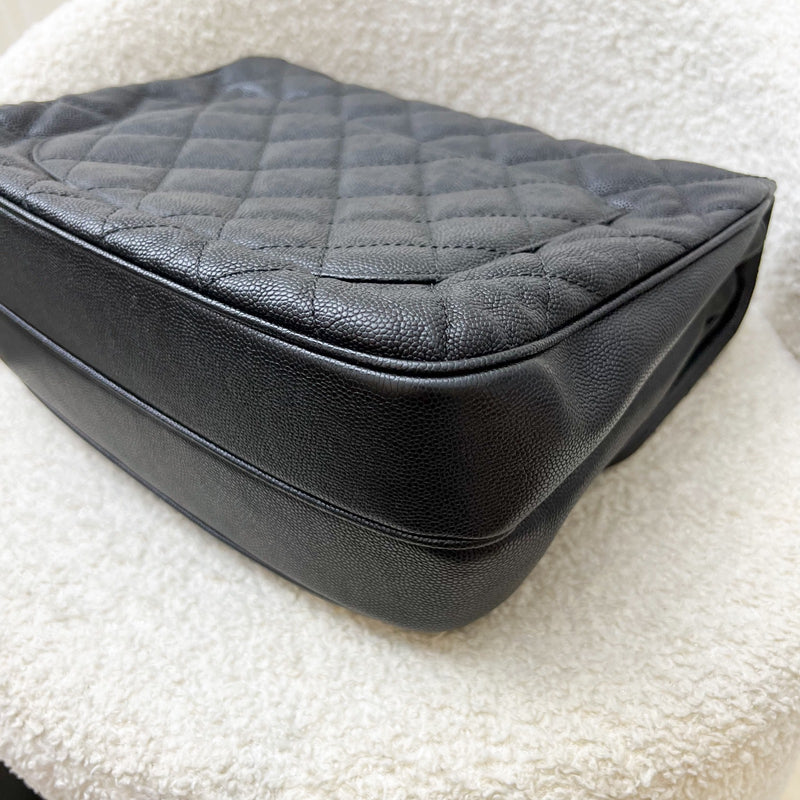 Chanel 18P Seasonal Flap in Black Caviar and SHW (Model: A57049)