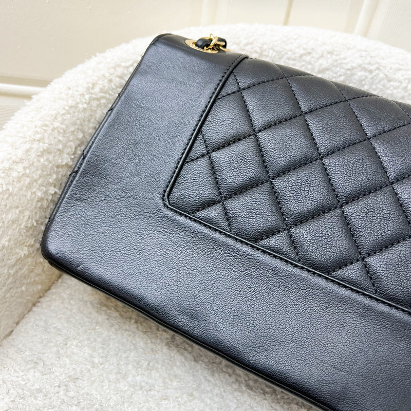Chanel Large Mademoiselle Flap in Black Calfskin and GHW